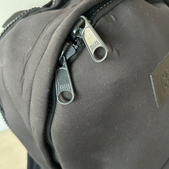 Dagne Dover Large Dakota Neoprene Backpack Onyx Black Large Travel Laptop Bag - Picture 15 of 16